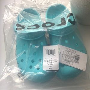Blue Crocs US m6/w8